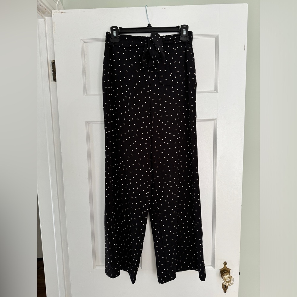Polka dot trousers